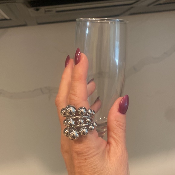 Silver Statement Ring - Picture 3 of 10